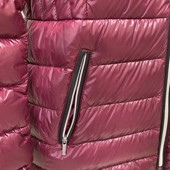 Lightweight coat Cole Haan glossy womens ultra S - Picture 6 of 8